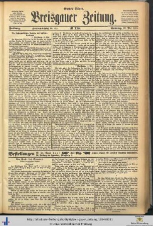 20.05.1894 (Erstes Blatt)