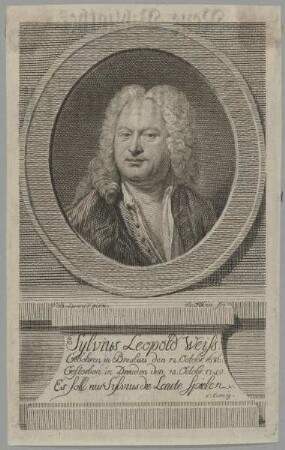Bildnis des Sylvius Leopold Weiss