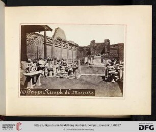 110. Pompei. Temple de mercure
