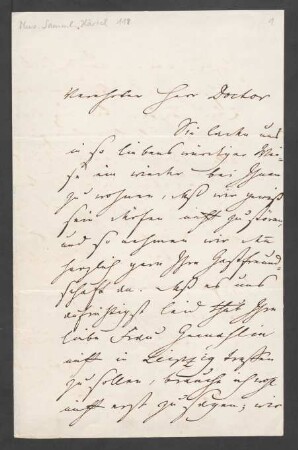 Brief an Hermann Härtel : o.D.