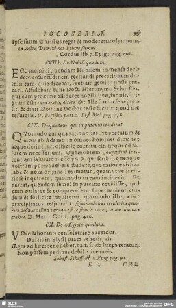 CVIII. De Nobili quodam