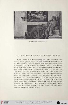 2. Die Entwicklung der Idee und deren Deutung