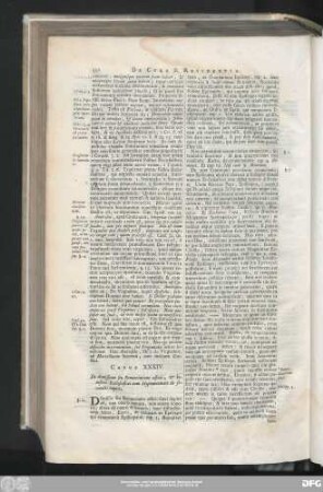Caput XXXIV. De dimissione seu Renunciatione officii, & beneficii Ecclesiastici cum Hypomnemate de secundis nuptiis.