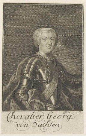 Bildnis des Chevalier Georg von Sachsen