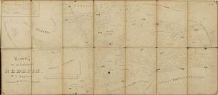 N° V; Brouillon von der Dorffeldmark Redefin. D.A. Hagenow
