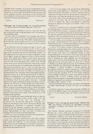 13-14 [Rezension] Mitteilungen und Forschungsbeiträge der Cusanus-Gesellschaft, 15