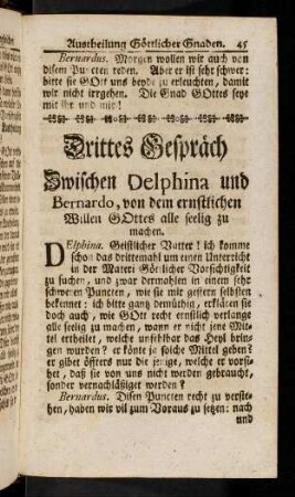45-67, Drittes Gespräch.