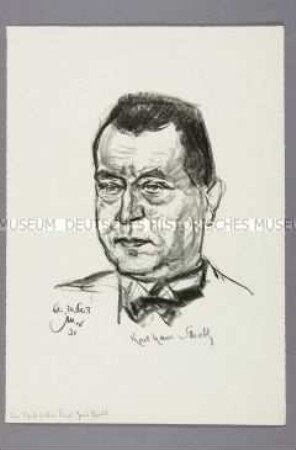 Bildnis des Schriftstellers Karl Hans Strobl