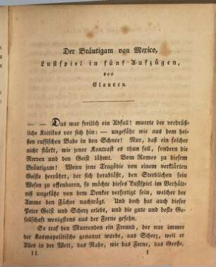 Dramaturgische Blätter : nebst einem Anhange noch ungedruckter Aufsätze über das deutsche Theater und Berichten über die englische Bühne geschrieben auf einer Reise im Jahre 1817, 2