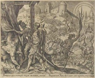 Die Auffindung des Holofernes, Blatt 8 aus der Folge "Die Geschichte von Judith und Holofernes"