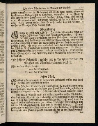 1001-1016, Abhandlung