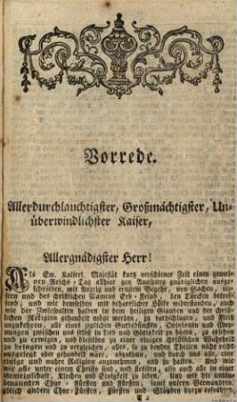 Die Augspurgische Confession, oder Glaubens-Bekänntniß, wie solche Anno 1530. Kaiserlicher Majestät zu Augspurg übergeben worden
