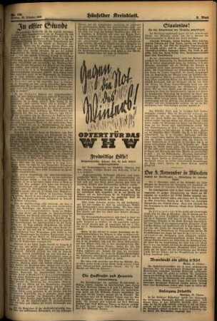 Zweite Ausgabe vom Freitag, den 25. Oktober 1935.
