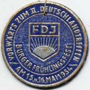 FDJ (Freie Deutsche Jugend), 2. Deutschlandtreffen der Jugend, Burger Frühlingsfest