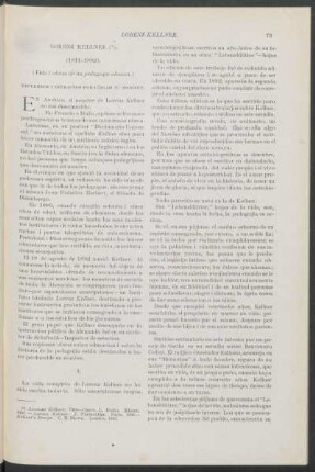 Lorenz Kellner (1811-1892) - (vida i obras de un pedagogo alemán)