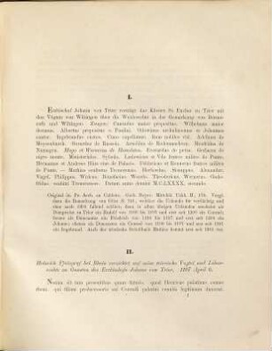 Urkundenbuch für die Geschichte des gräflichen und freiherrlichen Hauses der Voegte von Hunolstein, 1