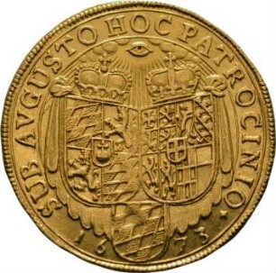 Medaille, 2 Dukaten, 1673