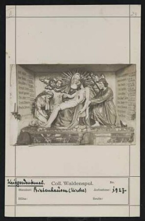 Kriegerdenkmal Standort: Bietenhausen (Kirche)