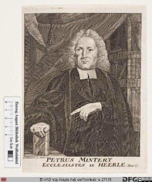 Bildnis Peter Mintert