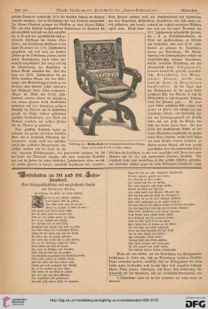 Wohnstuben im XVI. und XVII. Jahrhundert, [2]: eine kulturgeschichtliche und vergleichende Studie