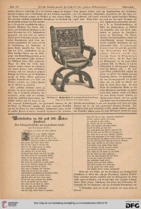 Wohnstuben im XVI. und XVII. Jahrhundert, [2]: eine kulturgeschichtliche und vergleichende Studie