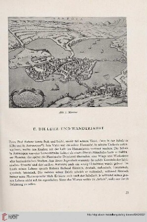 II. Die Lehr- und Wanderjahre