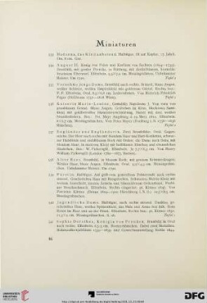 Miniaturen (Nr. 533-541)