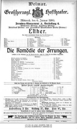 Die Komödie der Irrungen