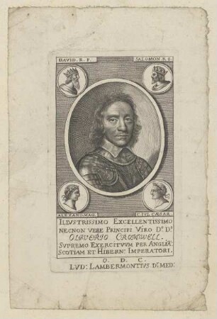 Bildnis des Oliverio Cromwell