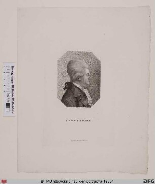 Bildnis Christian Friedrich Daniel Schubart