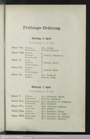 Prüfungs-Ordnung