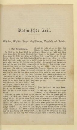 Prosaischer Teil.
