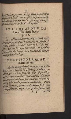 Ex epistola 159. ad Marcellinum