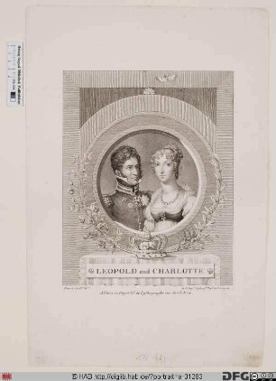 Bildnis Leopold I., König der Belgier (reg. 1831-65)