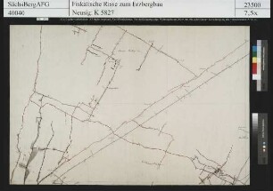 Gegend von Conradsdorf, Tuttendorf und Freiberg mit den dort befindlichen Grubenbauen