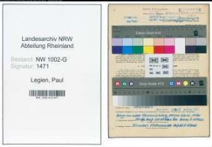 Entnazifizierung Paul Legien, geb. 25.08.1912 (Autoelektriker)
