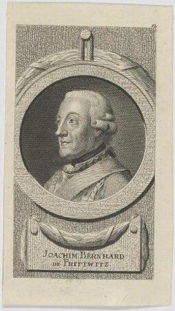Bildnis des Joachim Bernhard de Prittwitz