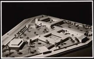 Antikenmuseum, Bagdad - Museum and Directorate General of Antiquities, Baghdad: Modell der Gesamtanlage
