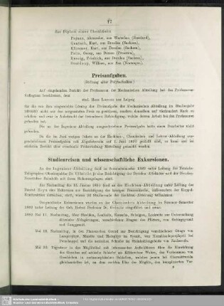 Studienreisen und wissenschaftliche Exkursionen
