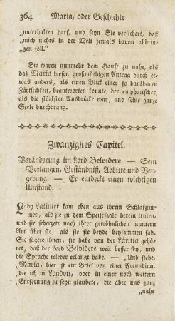 Zwanzigstes Capitel