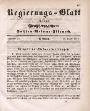 Nr. 23 : 15. August 1862