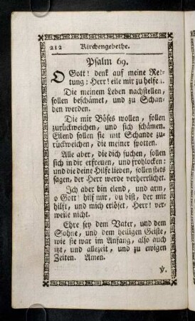 212-227, Kirchengebethe. - Litaney für die Abgestorbenen.