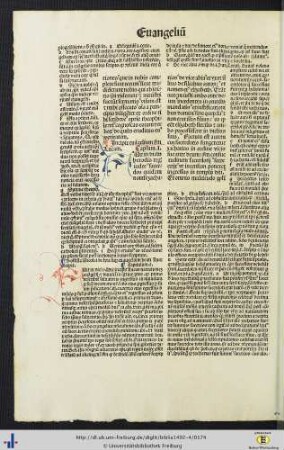 Evangelium secundum Lucam cum postilla