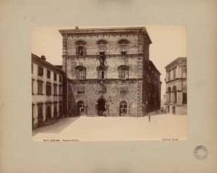 Palazzo Pretorio, Cortona: Fassadenansicht