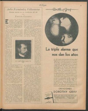 Julio Fernández Villanueva : Artista muerto en la revolucion del 90