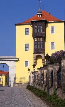 Ballenstedt - Das Schloß : Das Schloß der Anhaltiner. Aufgenommen in Ballenstedt