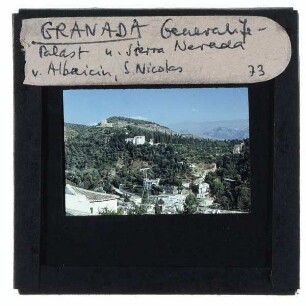 Sierra Nevada,Granada, Palast Generalife