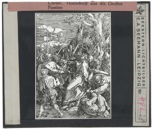 Dürer, Große Passion (Holzschnitt-Serie),Dürer, Gefangennahme Christi (aus der Große Passion-Serie) (Holzschnitt)