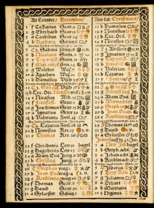 Alt Calender/ December/ New kal: Christmont/