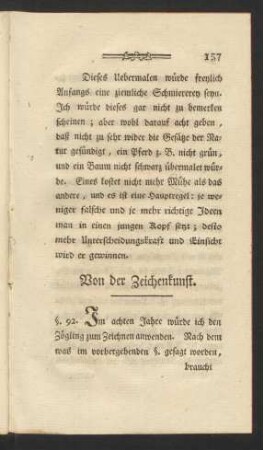 Von der Zeichenkunst